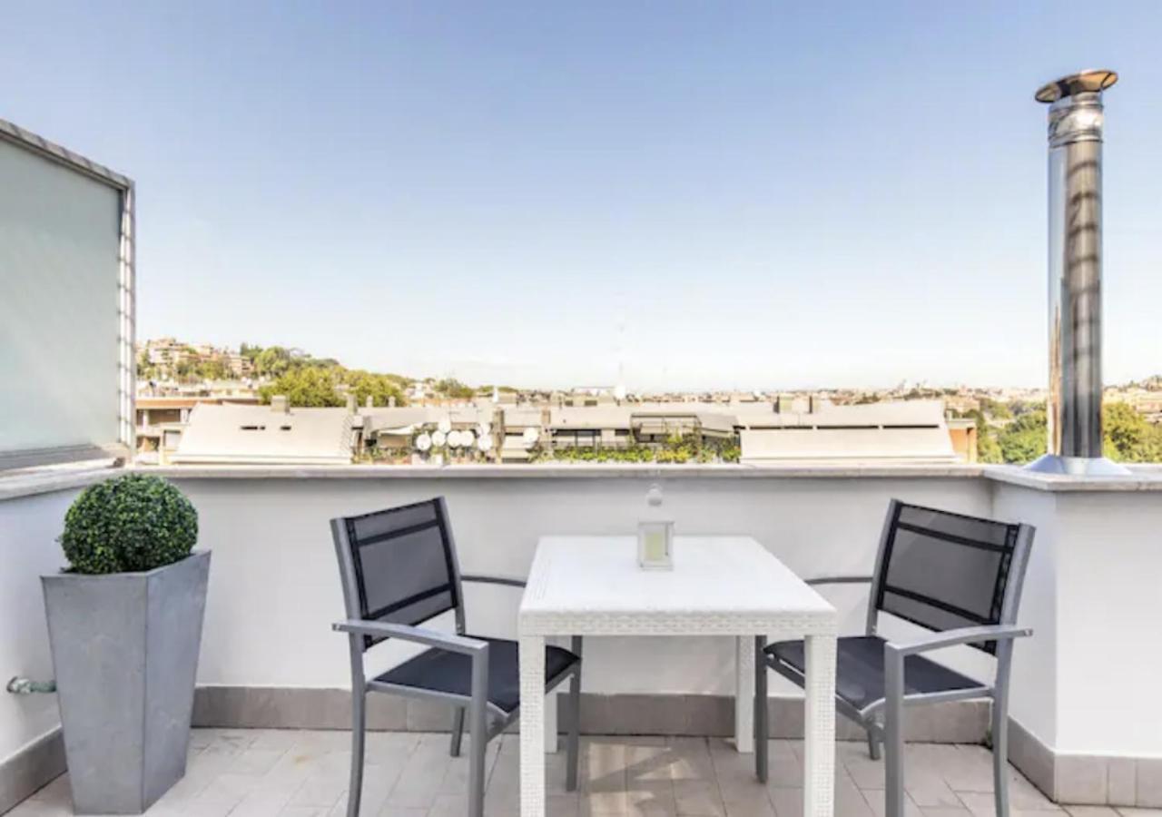 Terrace With Tiber View - Trastevere 로마 외부 사진